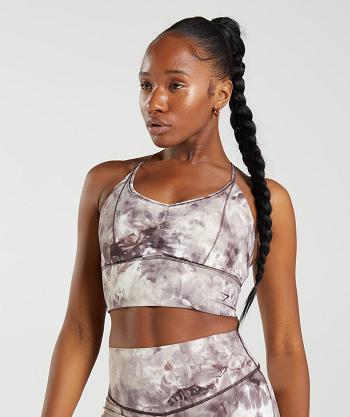 Gymshark Elevate Longline Sport Bh Dam Bruna | SE 2864XYU